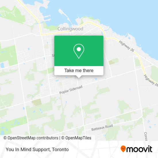 You In Mind Support map