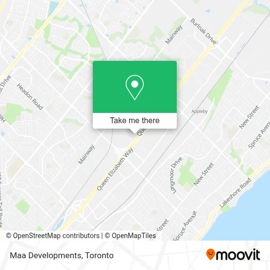 Maa Developments map