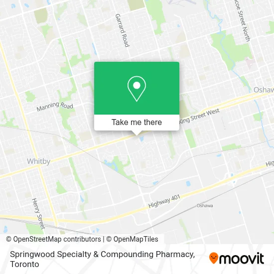 Springwood Specialty & Compounding Pharmacy map