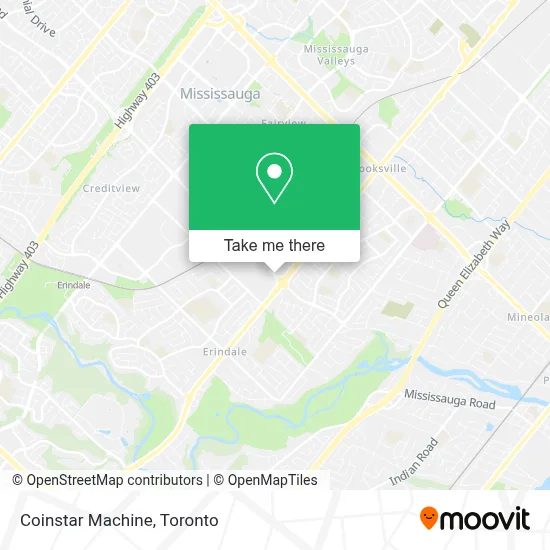 Coinstar Machine map