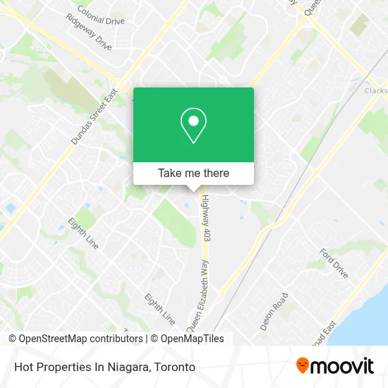 Hot Properties In Niagara map