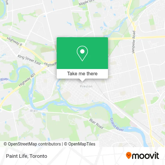 Paint Life map