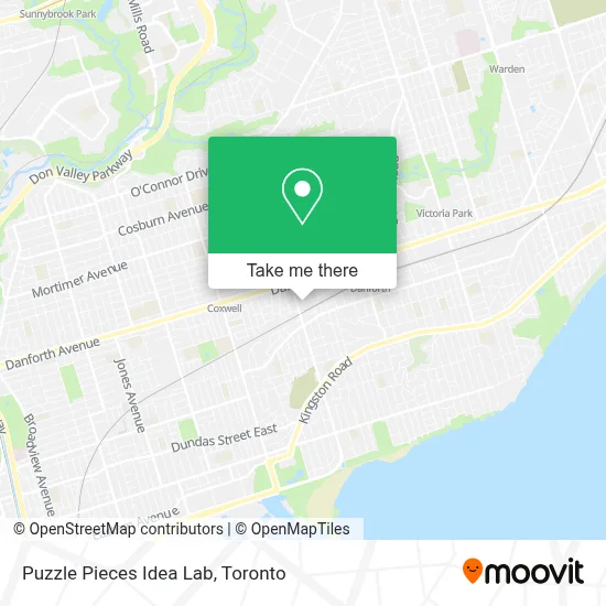 Puzzle Pieces Idea Lab map