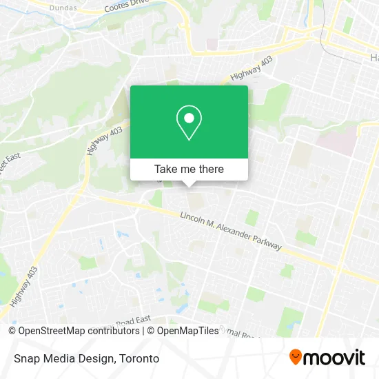 Snap Media Design map
