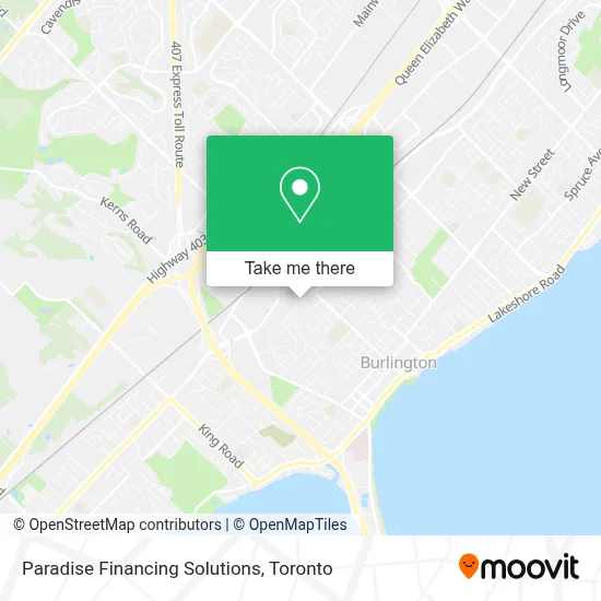 Paradise Financing Solutions map