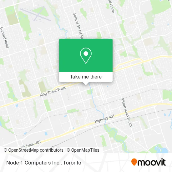 Node-1 Computers Inc. map