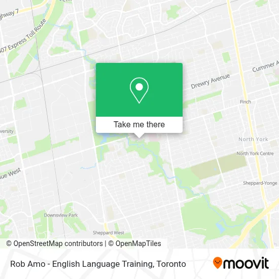 Rob Amo - English Language Training map