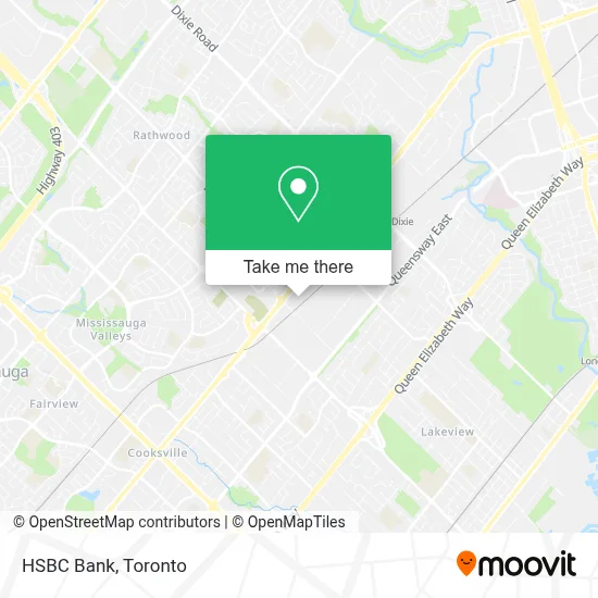 Hsbc Bank map