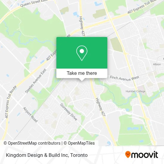 Kingdom Design & Build Inc map