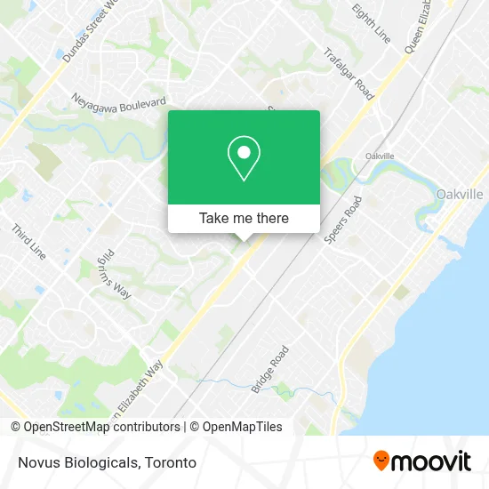 Novus Biologicals map