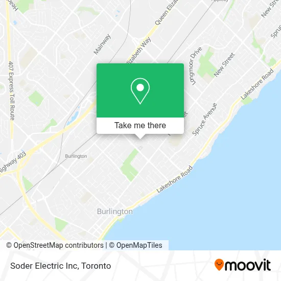 Soder Electric Inc map