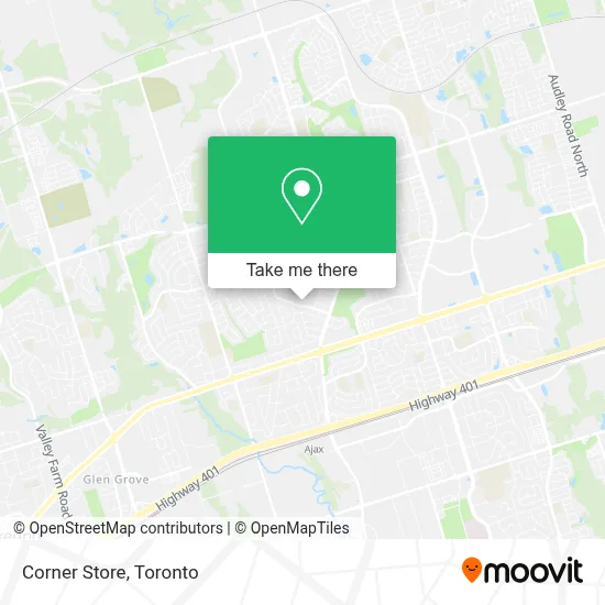 Corner Store map