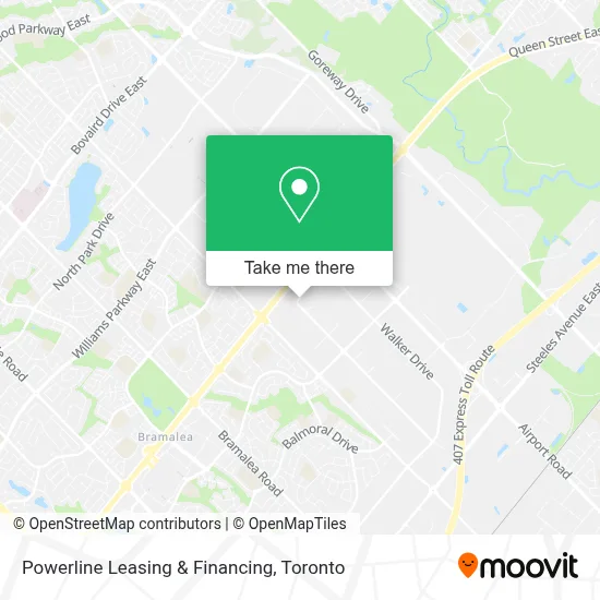 Powerline Leasing & Financing map