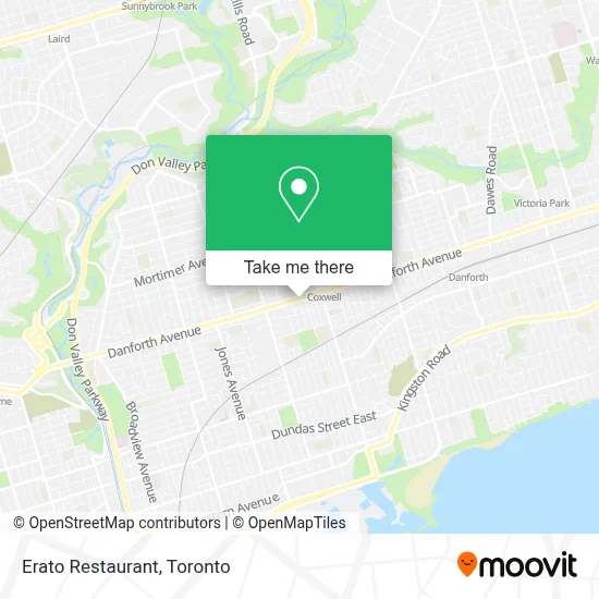 Erato Restaurant map