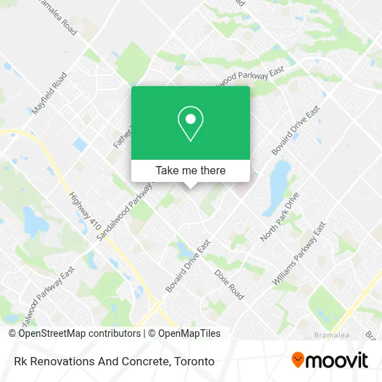Rk Renovations And Concrete map