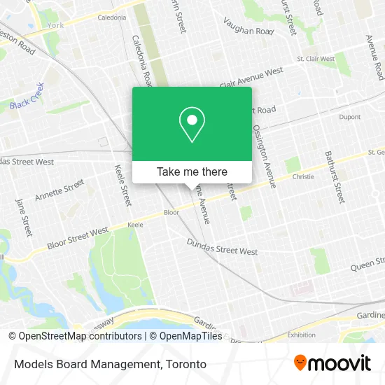 Models Board Management map