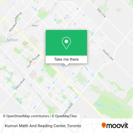 Kumon Math And Reading Center map