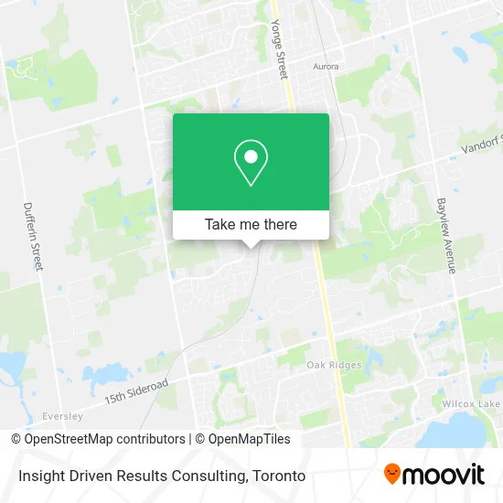 Insight Driven Results Consulting map