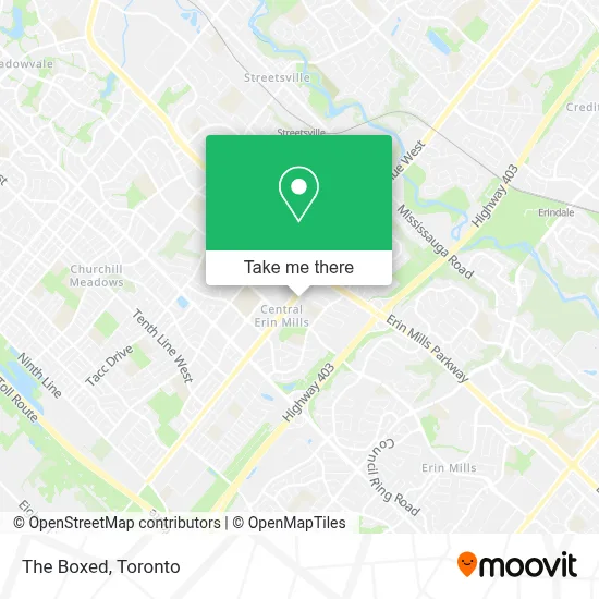 The Boxed map
