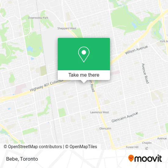 Bebe map