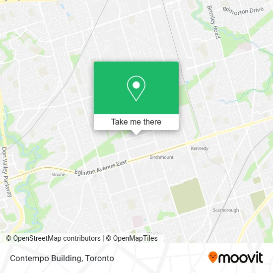 Contempo Building map