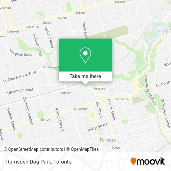 Ramsden Dog Park map