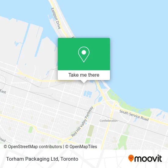 Torham Packaging Ltd map
