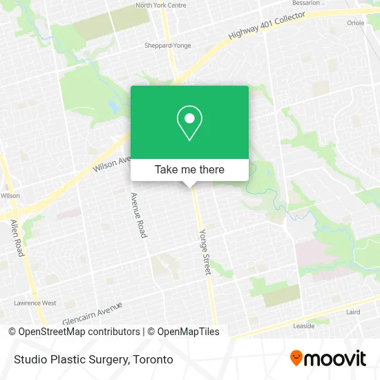 Studio Plastic Surgery map