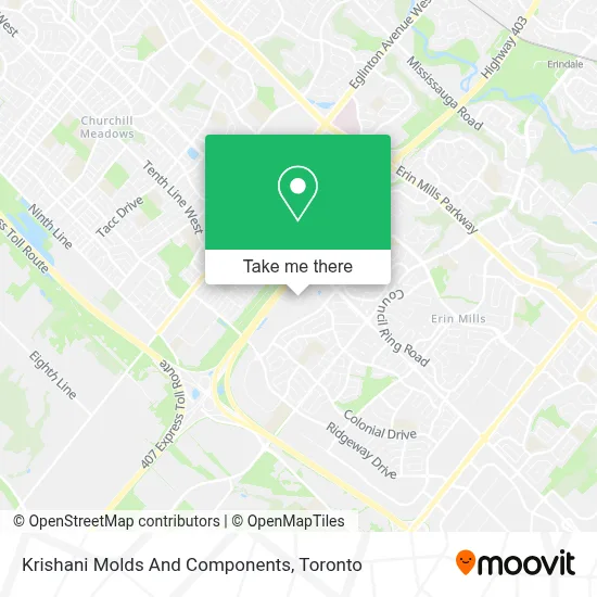 Krishani Molds And Components map