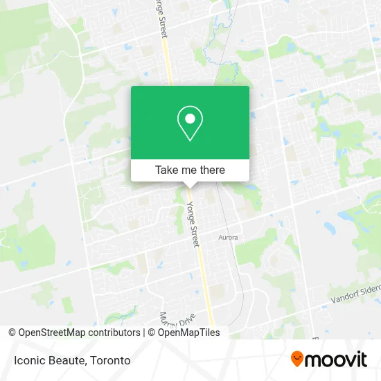 Iconic Beaute map