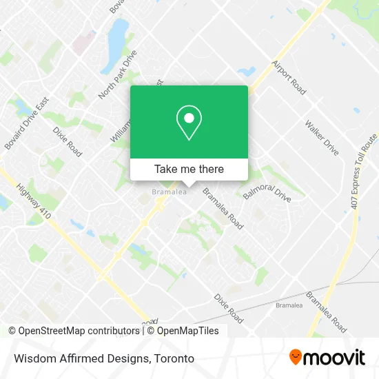 Wisdom Affirmed Designs map
