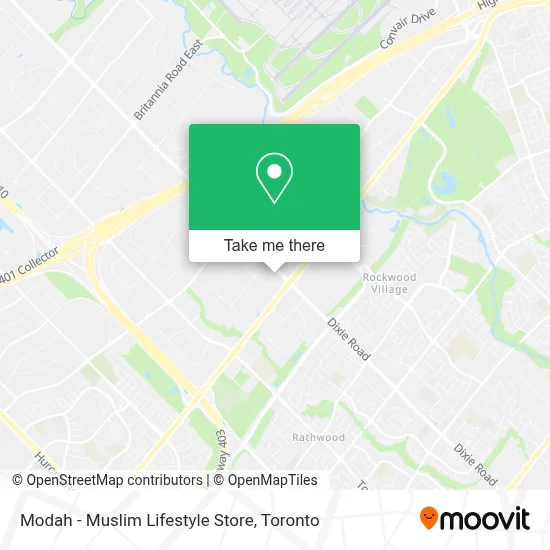 Modah - Muslim Lifestyle Store map