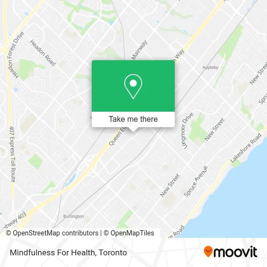 Mindfulness For Health map
