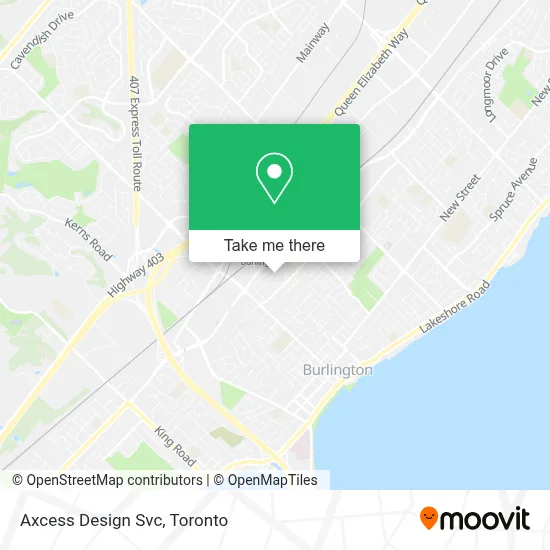 Axcess Design Svc map