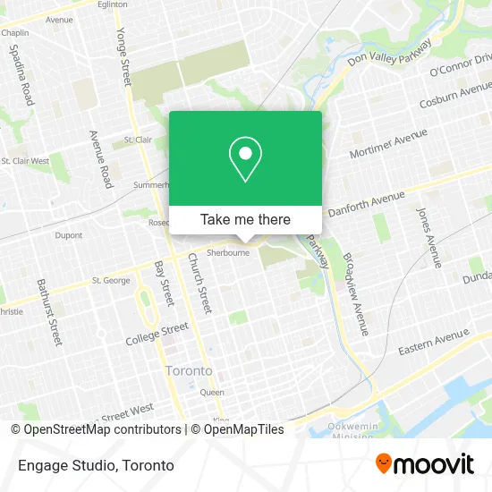 Engage Studio map