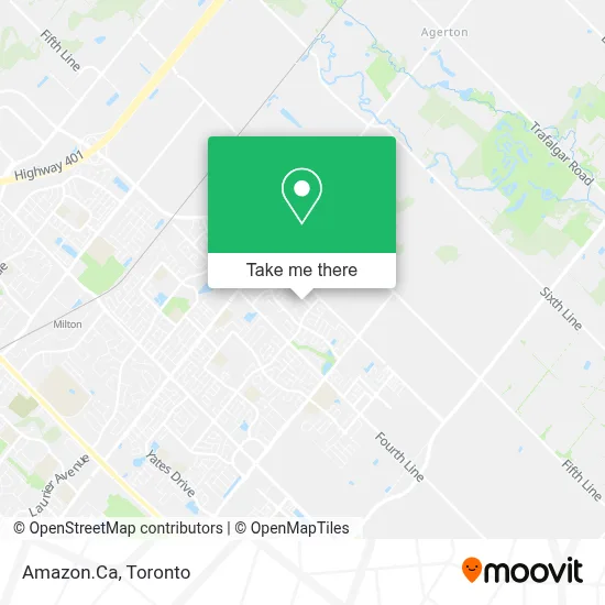 Amazon.Ca map