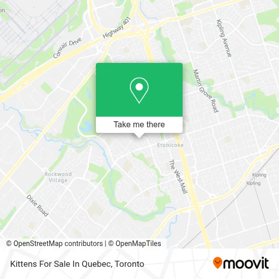 Kittens For Sale In Quebec map