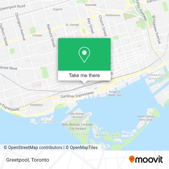 Greetpool map