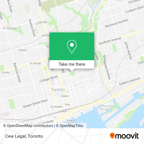 Cew Legal map