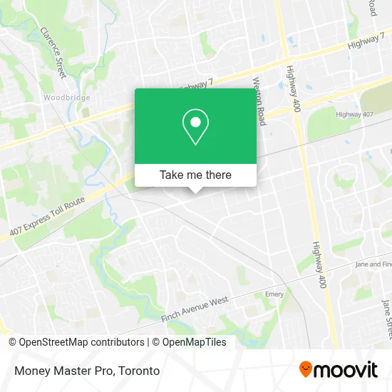 Money Master Pro map