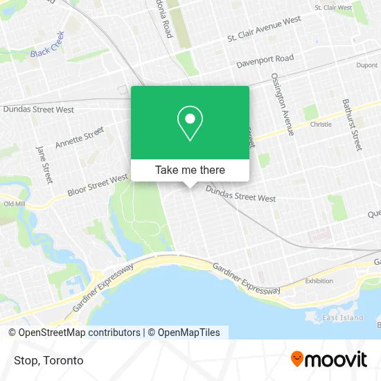 Stop map
