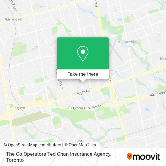 The Co-Operators Ted Chan Insurance Agency map