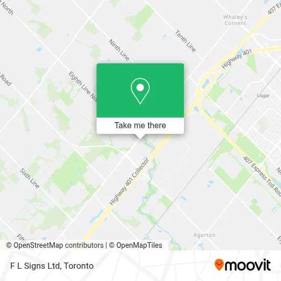 F L Signs Ltd map