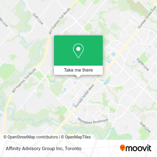 Affinity Advisory Group Inc map