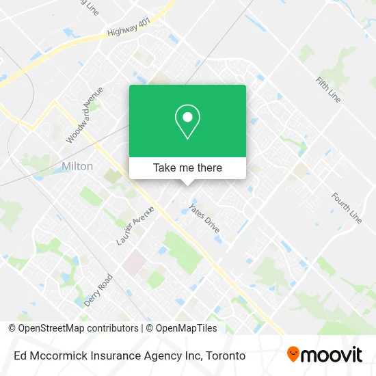 Ed Mccormick Insurance Agency Inc map
