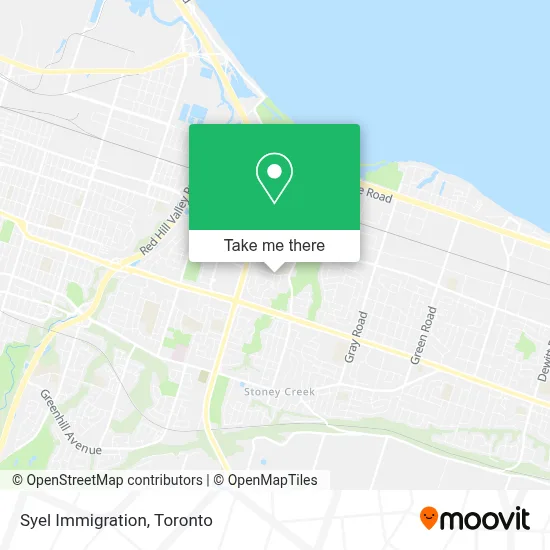 Syel Immigration map