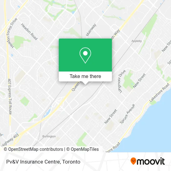 Pv&V Insurance Centre map