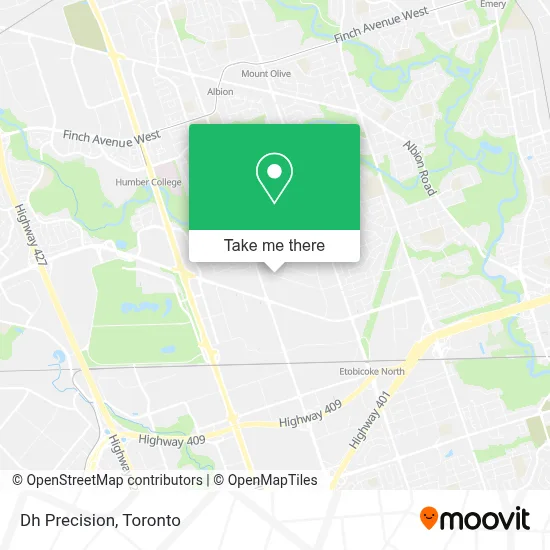 Dh Precision map