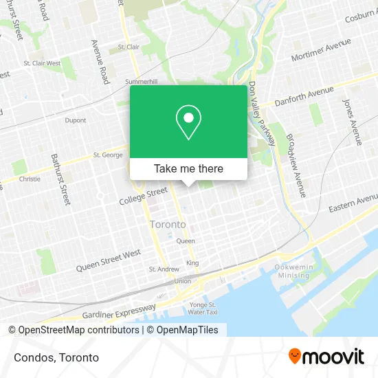 Condos map
