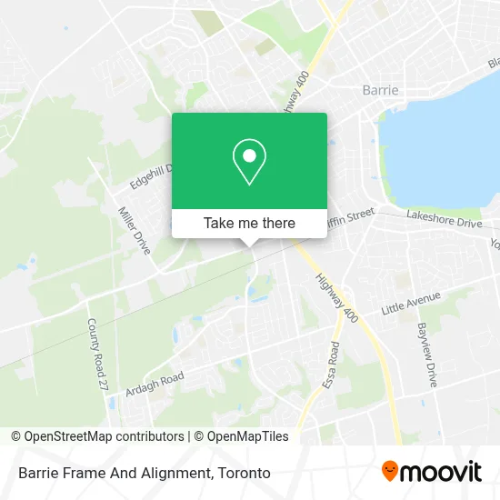 Barrie Frame And Alignment map